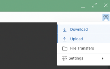 Upload Trail File to Cloud Shell