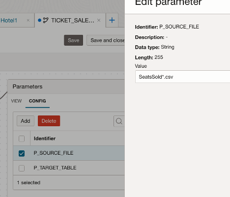 Parameter P_SOURCE_FILE