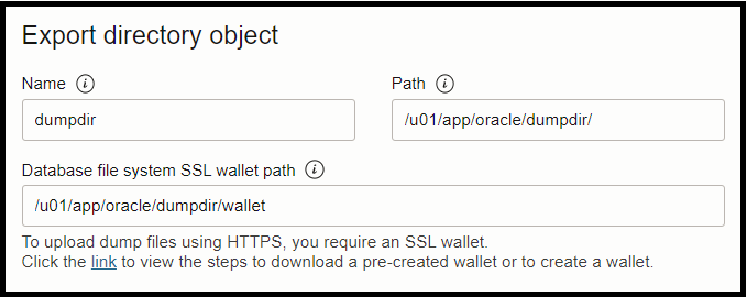 SSL wallet path