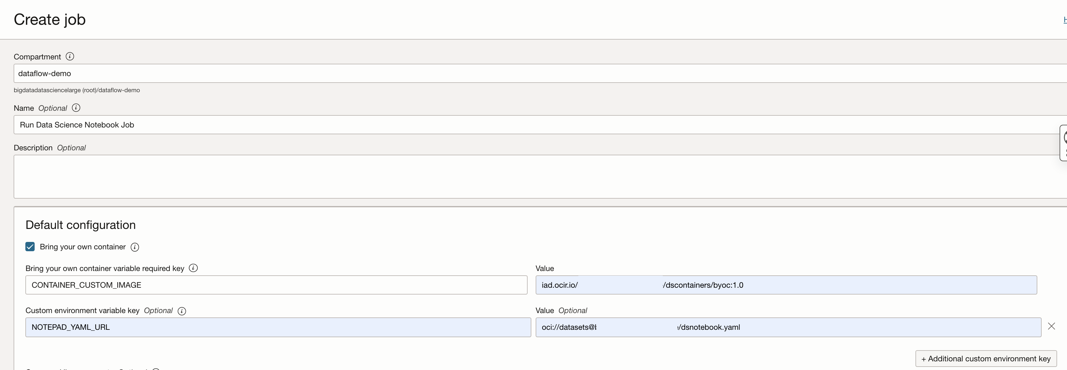 Bring your own container