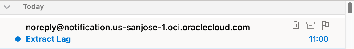 OCI GoldenGate Metrics