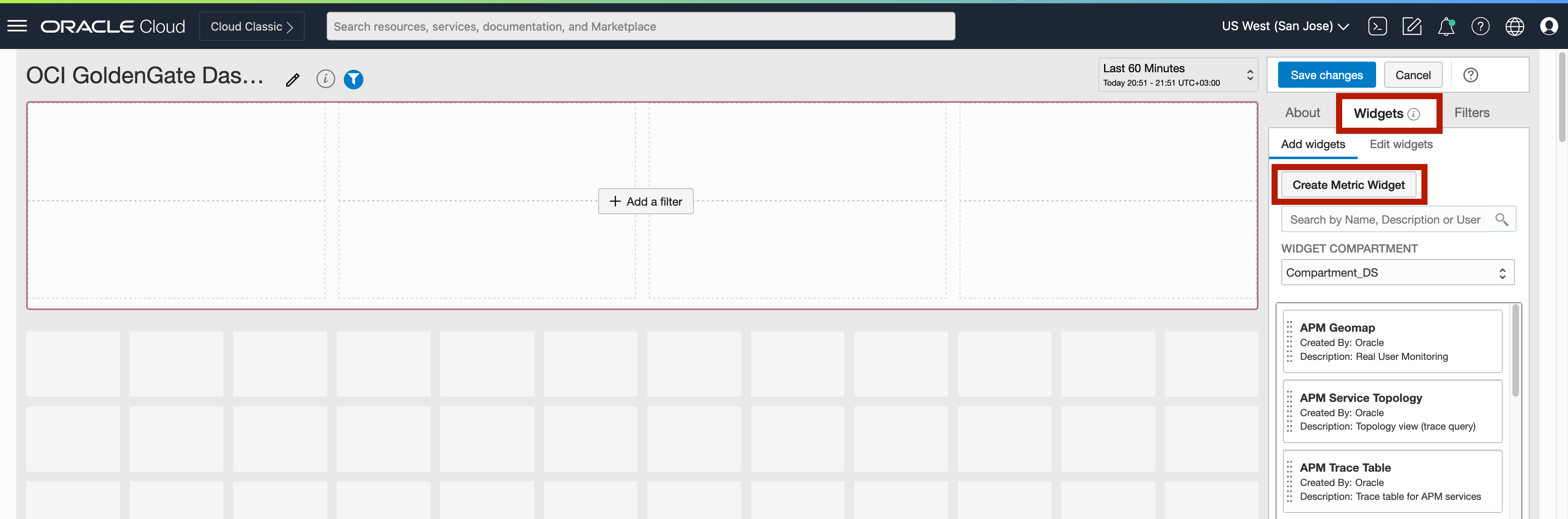 OCI GoldenGate Metrics