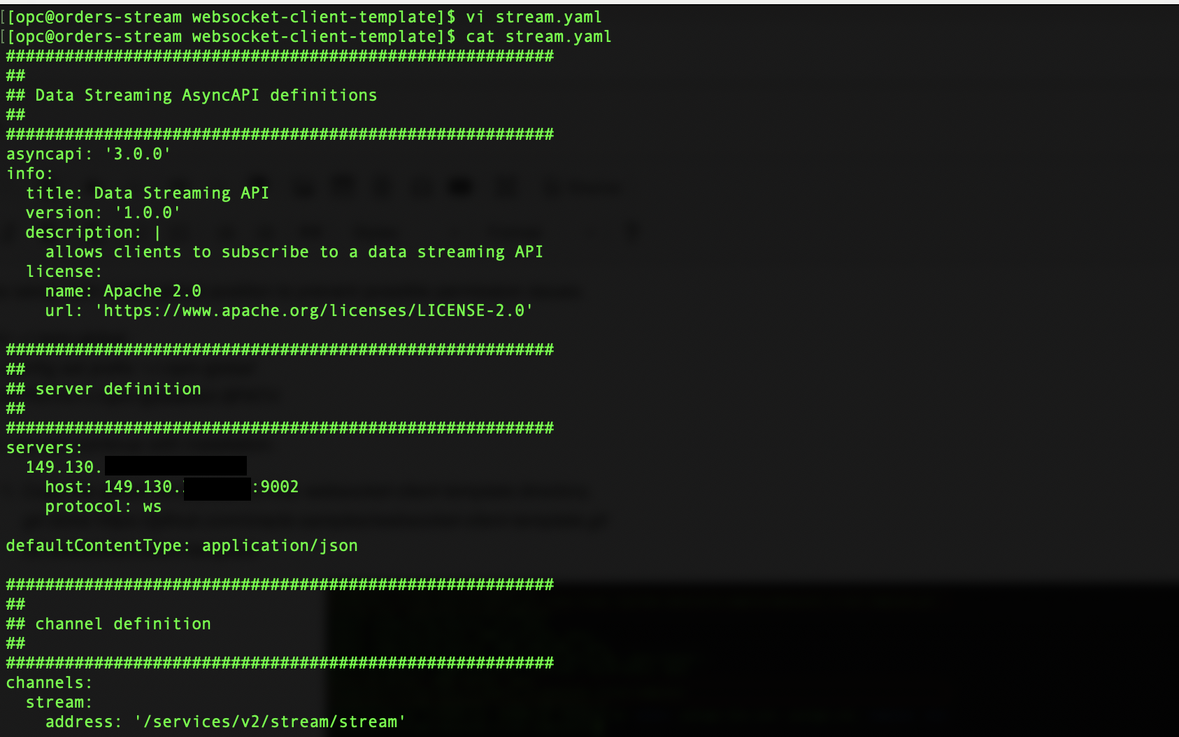 GoldenGate Data Streams