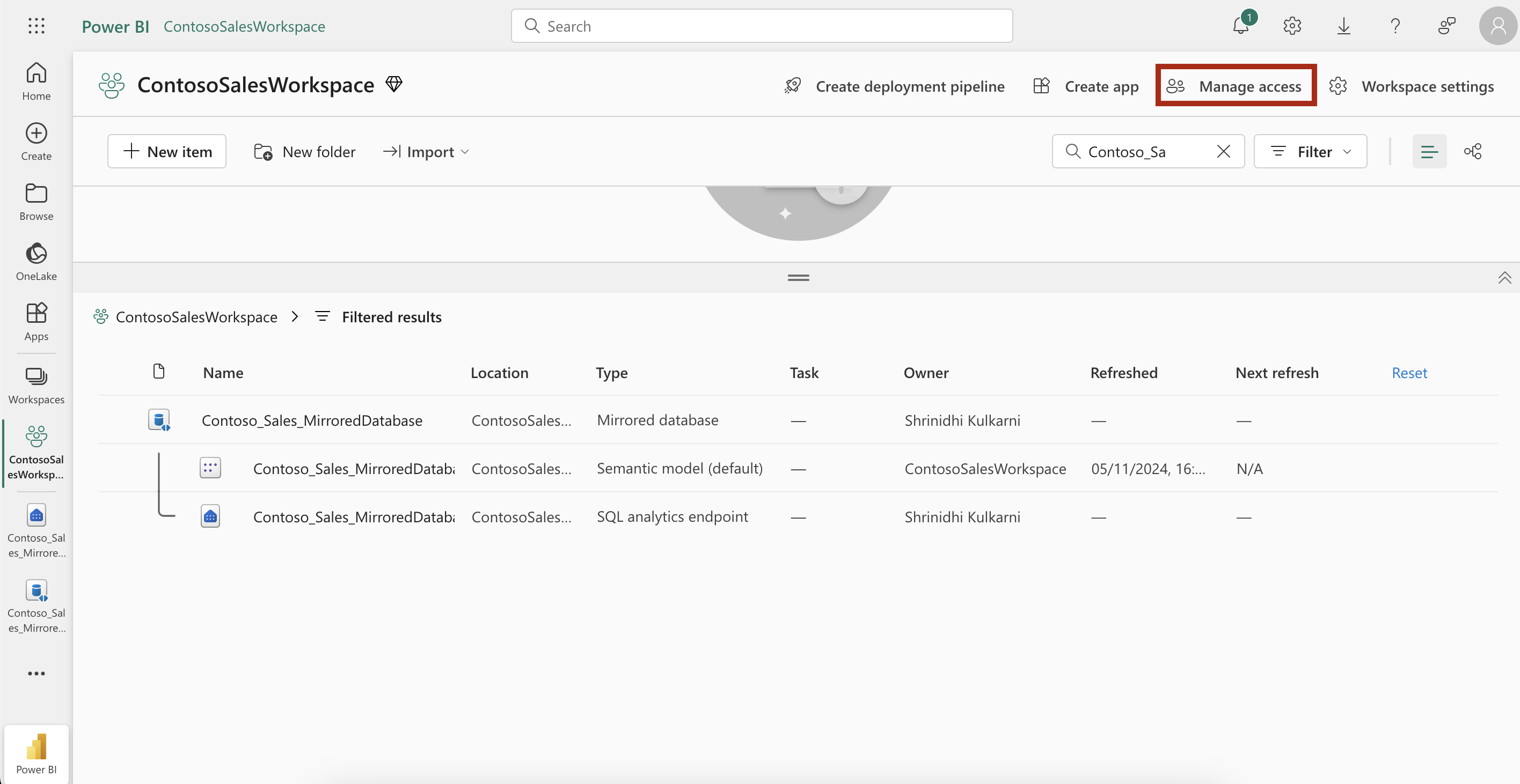 OCI GoldenGate - MSFT workspace access
