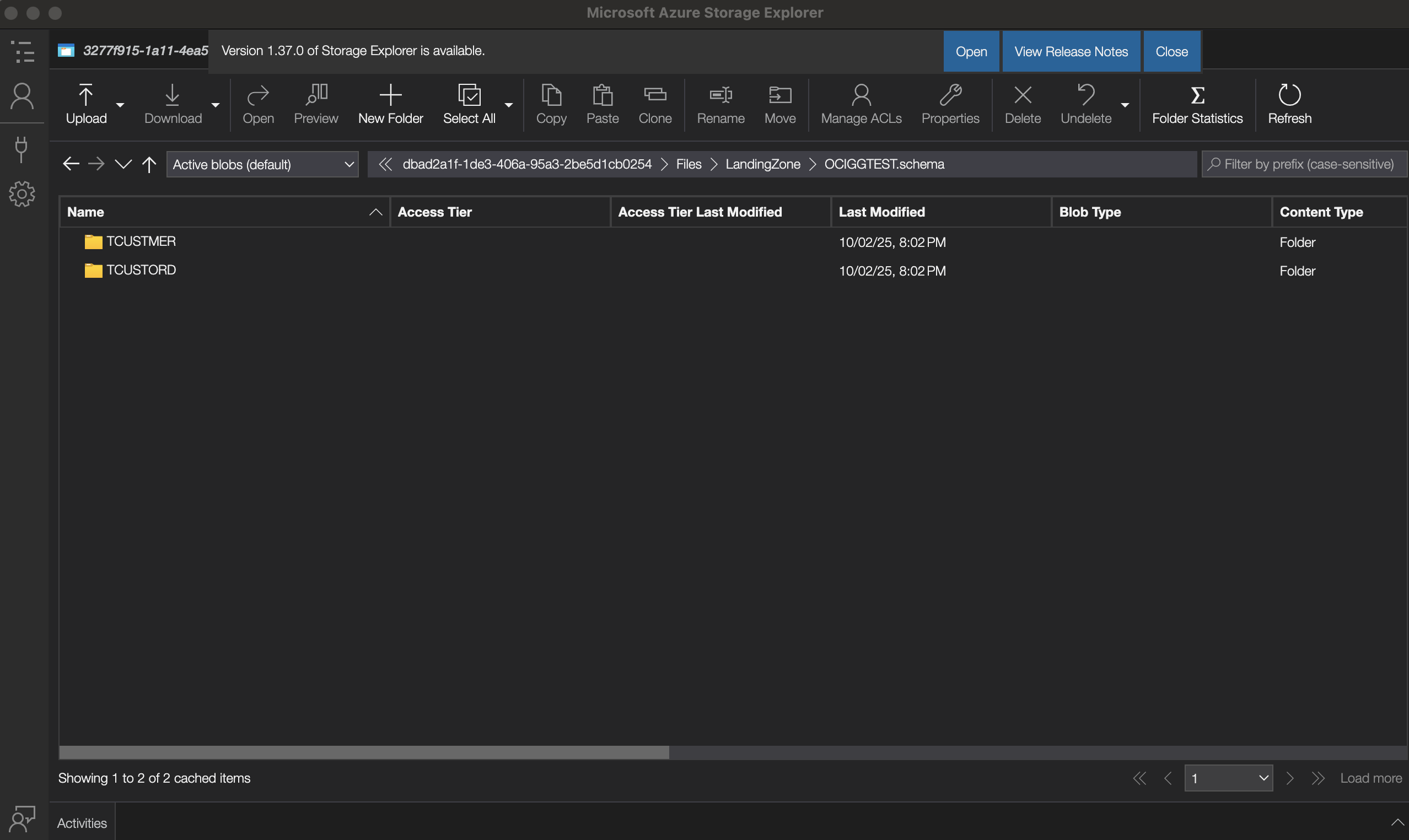 Azure Storage Explorer