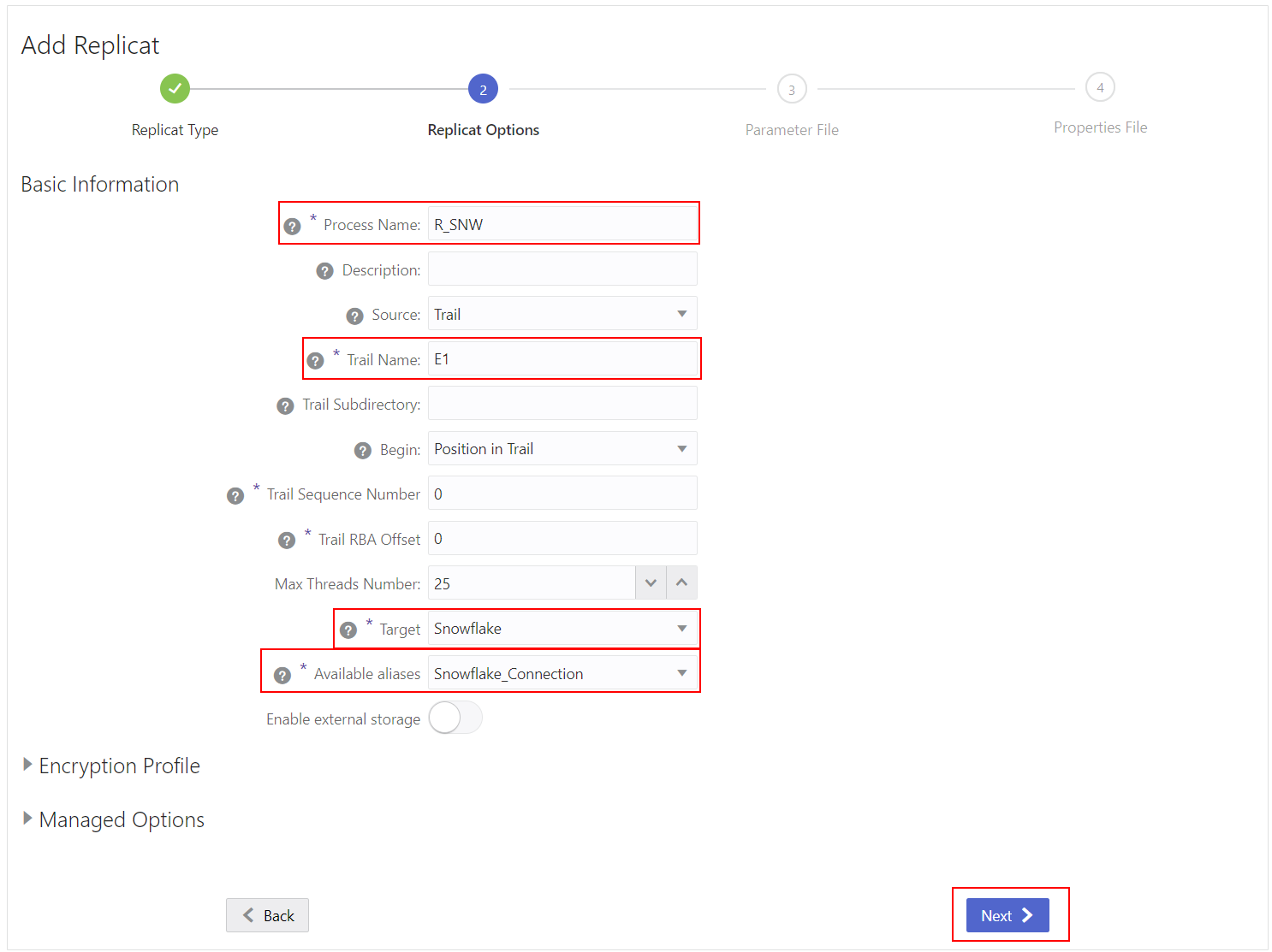 Replication Creation 3