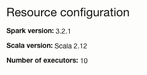 Dataflow pools resource config