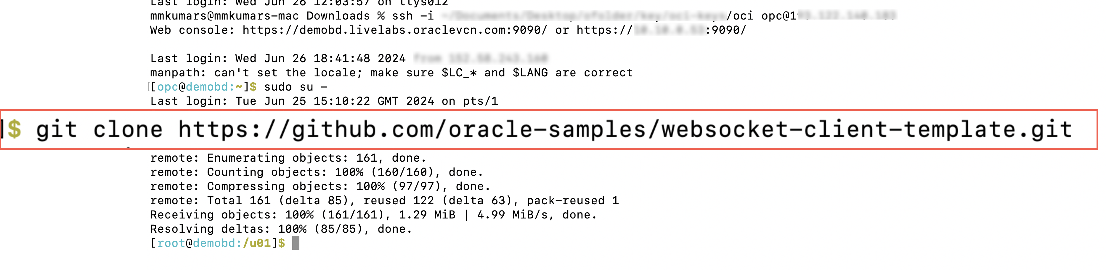 Github Download page