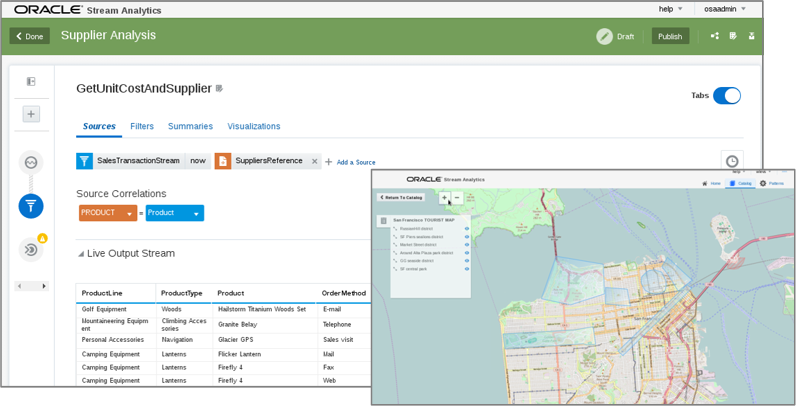 Oracle Stream Analytics