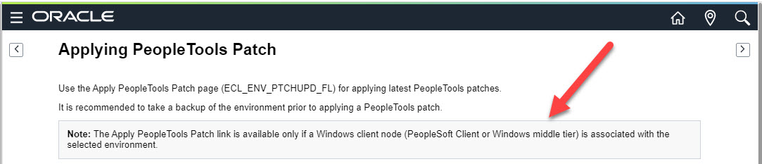 PeopleTools Patch