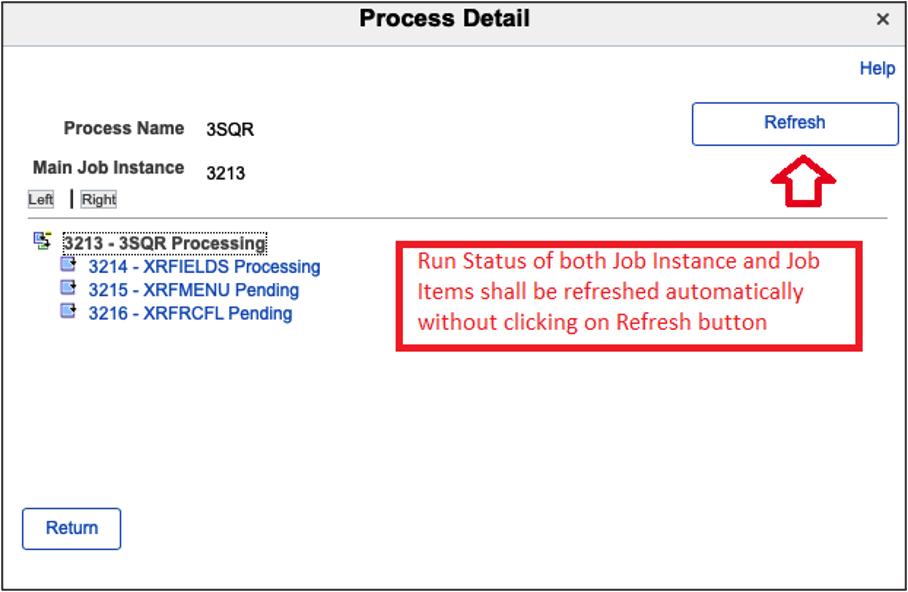 Auto Update of Status Changes - Job List