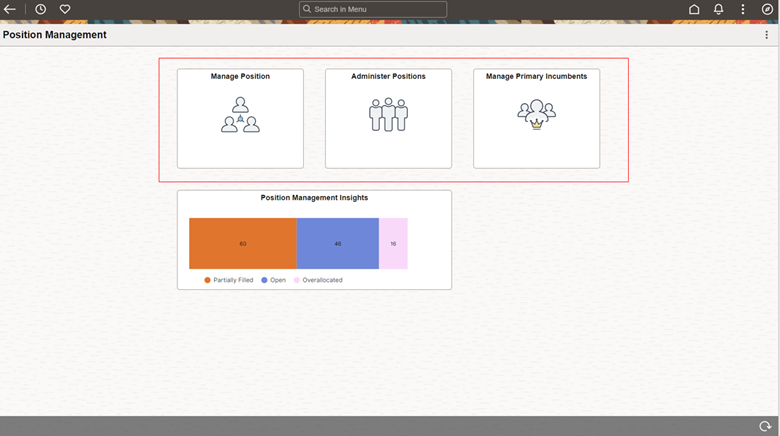 PeopleSoft Position Management 