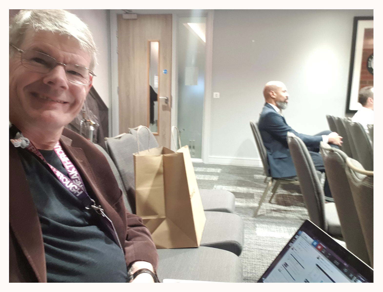 Graham Smith at the annual UK Oracle User Group (UKOUG) conference 