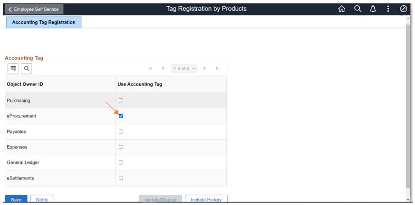 ePro accounting tag#1