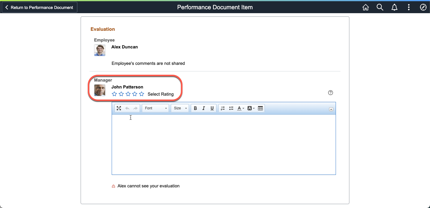 Ratings on Checkpoints