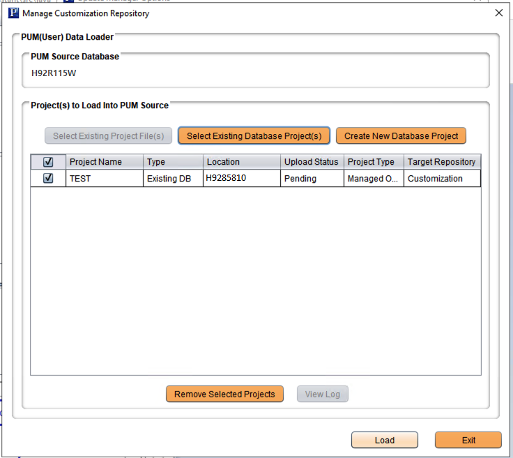 upload project completed