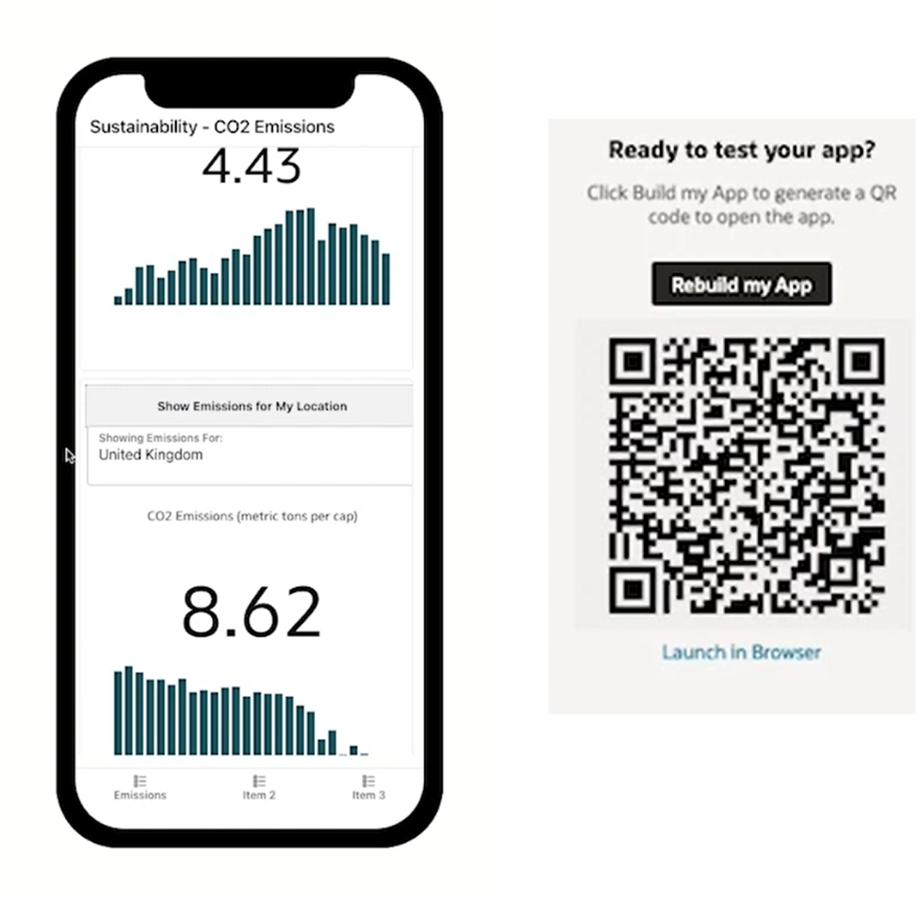 GPS location-driven mobile app using Oracle Visual Builder’s low code toolset. 