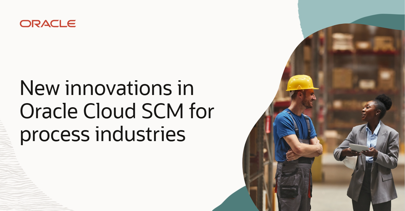 Optimizing Process Manufacturing with Oracle: Enhanced Capabilities for Process-Based Industries