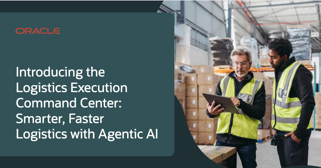 Logistics Execution Command Center: Smarter, Faster Logistics with Agentic AI