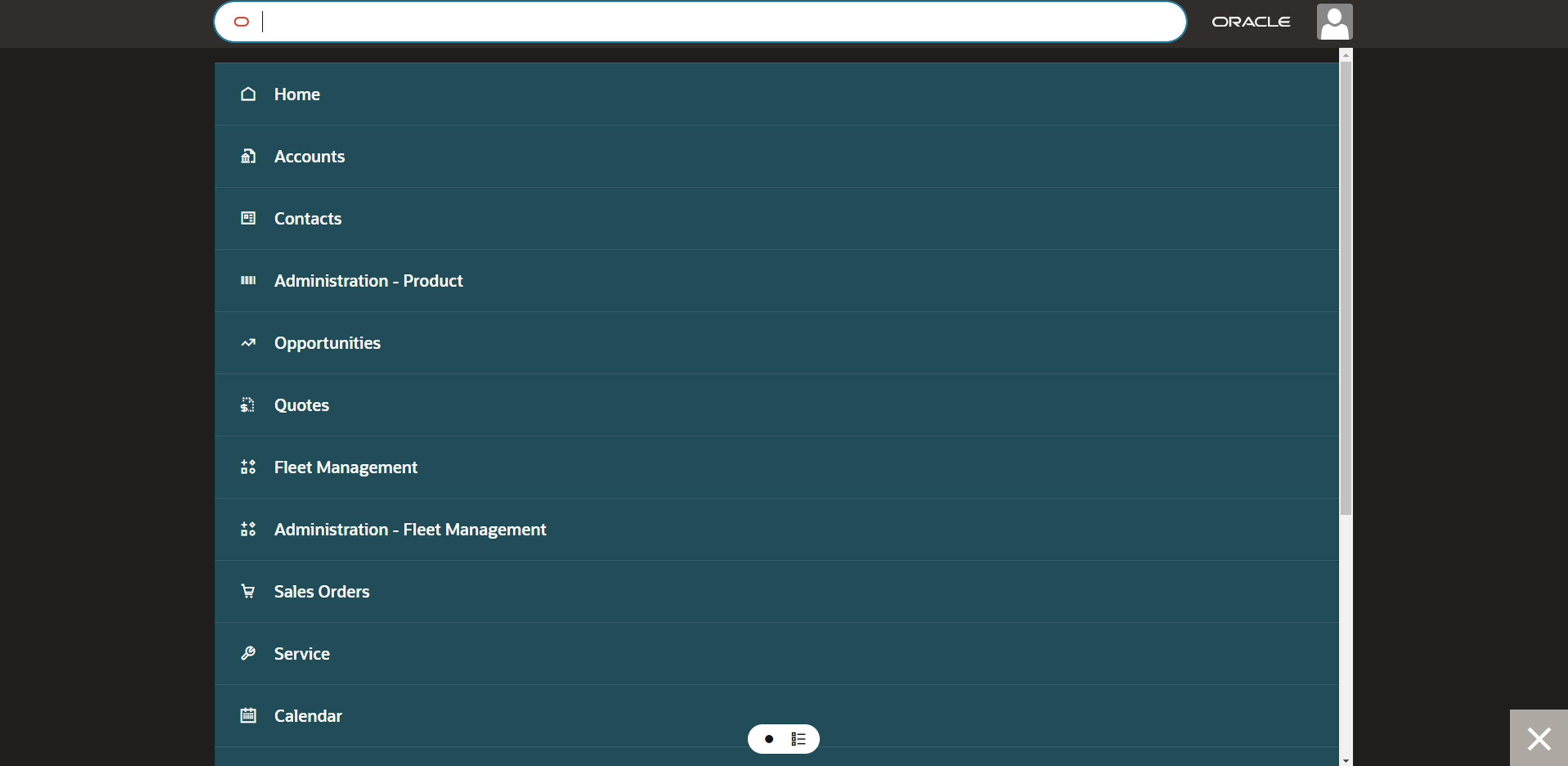 Ask Oracle feature with Redwood UX for Siebel CRM