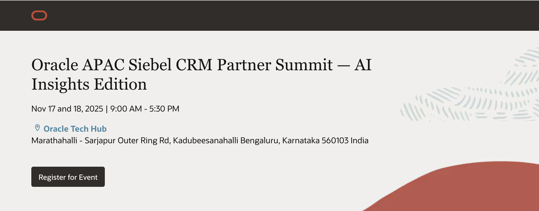 Siebel CRM Partner Summit