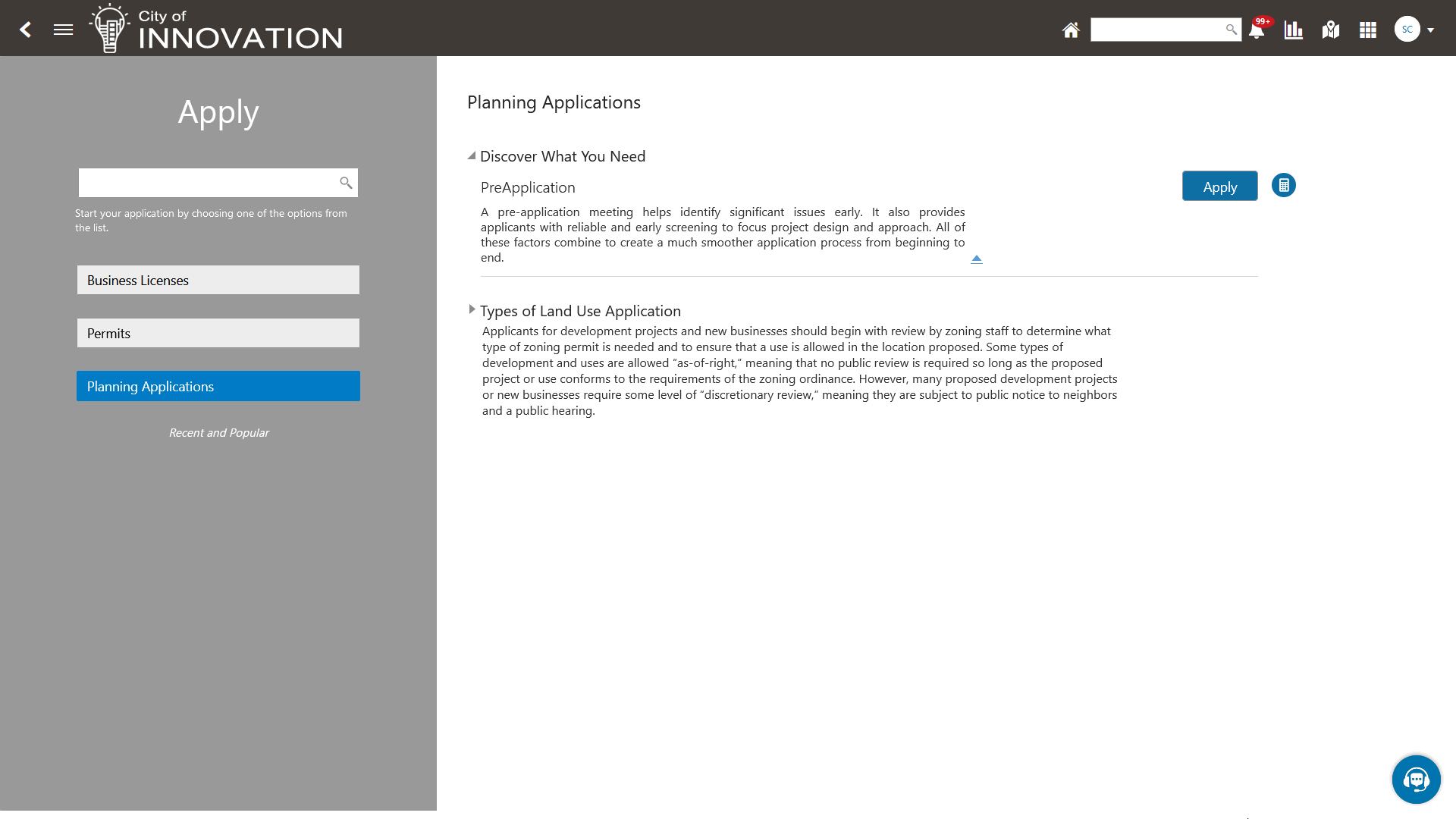 Planning Application