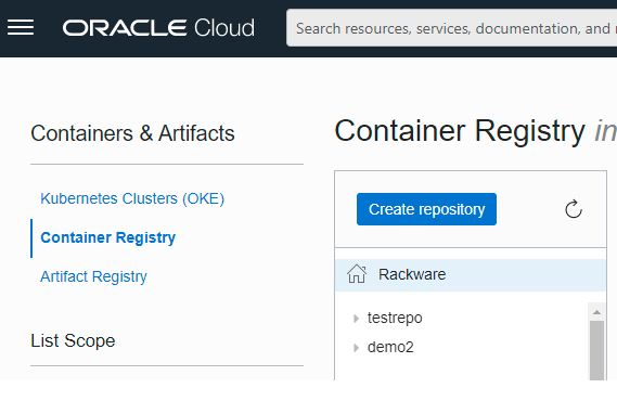 Containers and Artifacts
