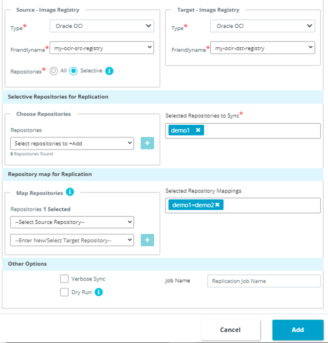 Source Image Registry