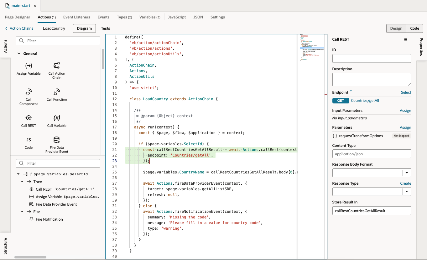 JS Code editor