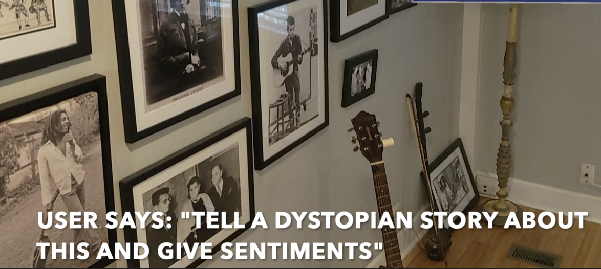 user says: "tell a story"