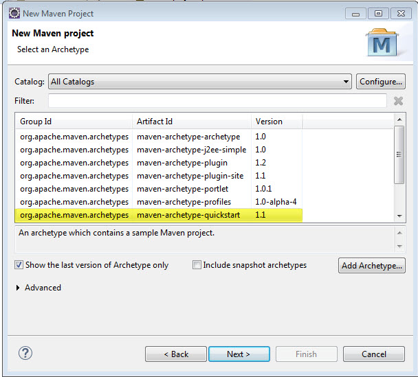 Eclipse_ProjectArchetype