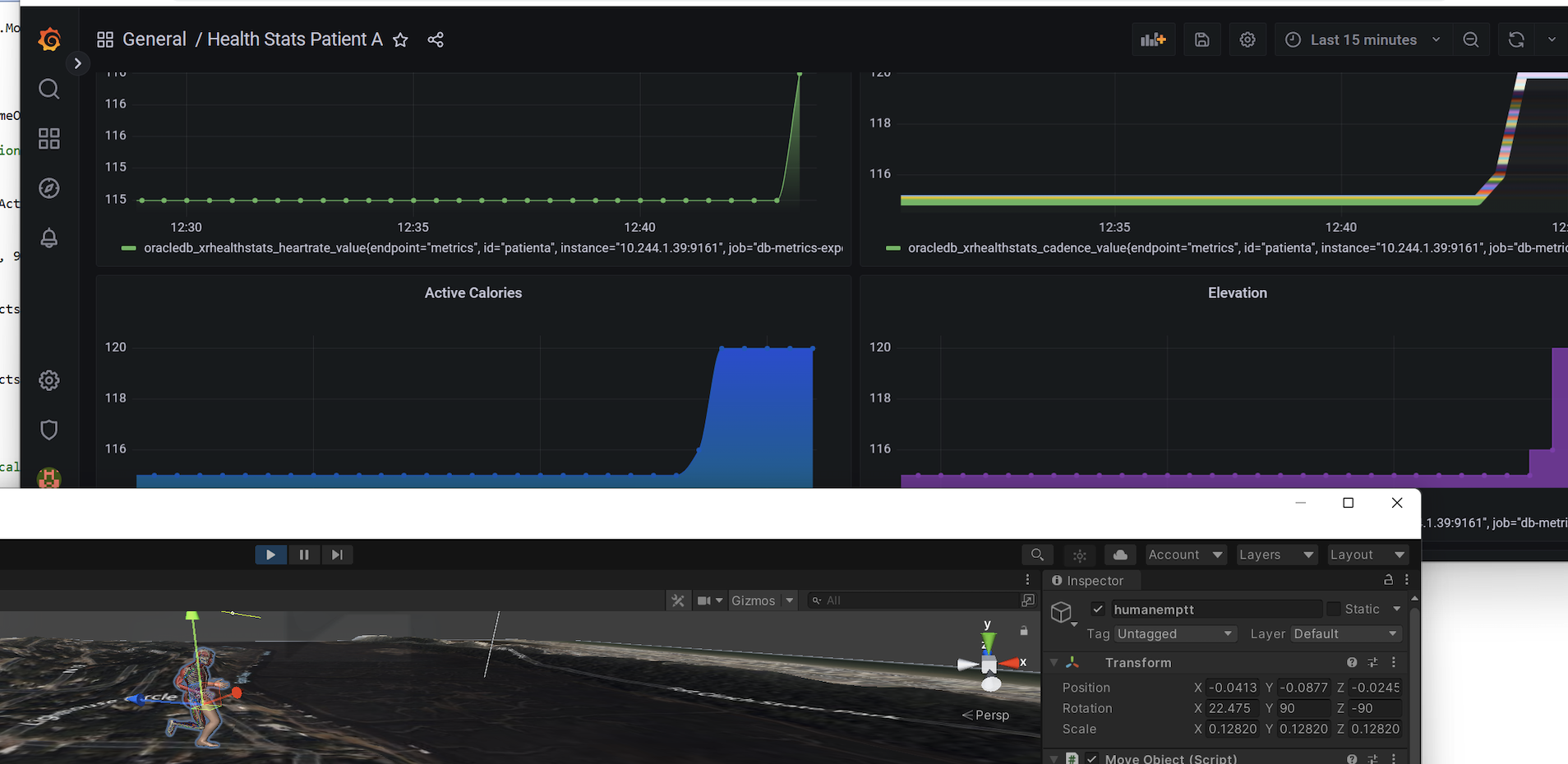 Grafana XR Health