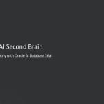 Build a Self-Improving Second Brain on Oracle AI Database