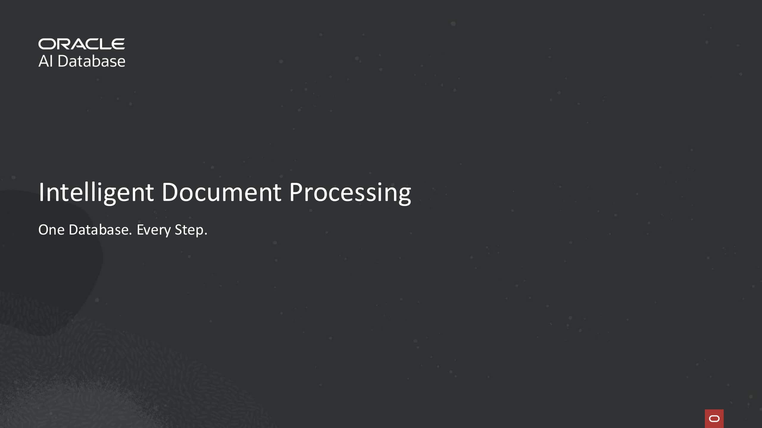 Build an Intelligent Document Processor in One Data Store