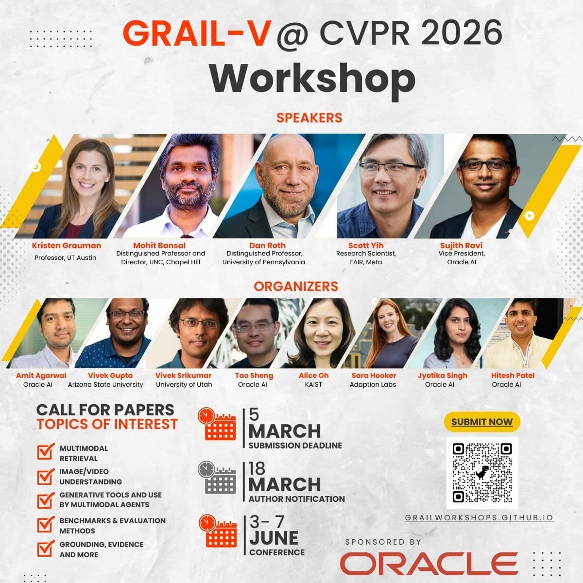 Beyond Perception: Building Grounded, Agentic AI at GRAIL-V@CVPR 2026