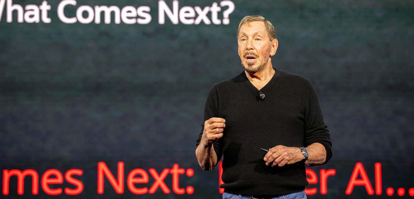 Larry Ellison descreve a estratégia de IA generativa da Oracle