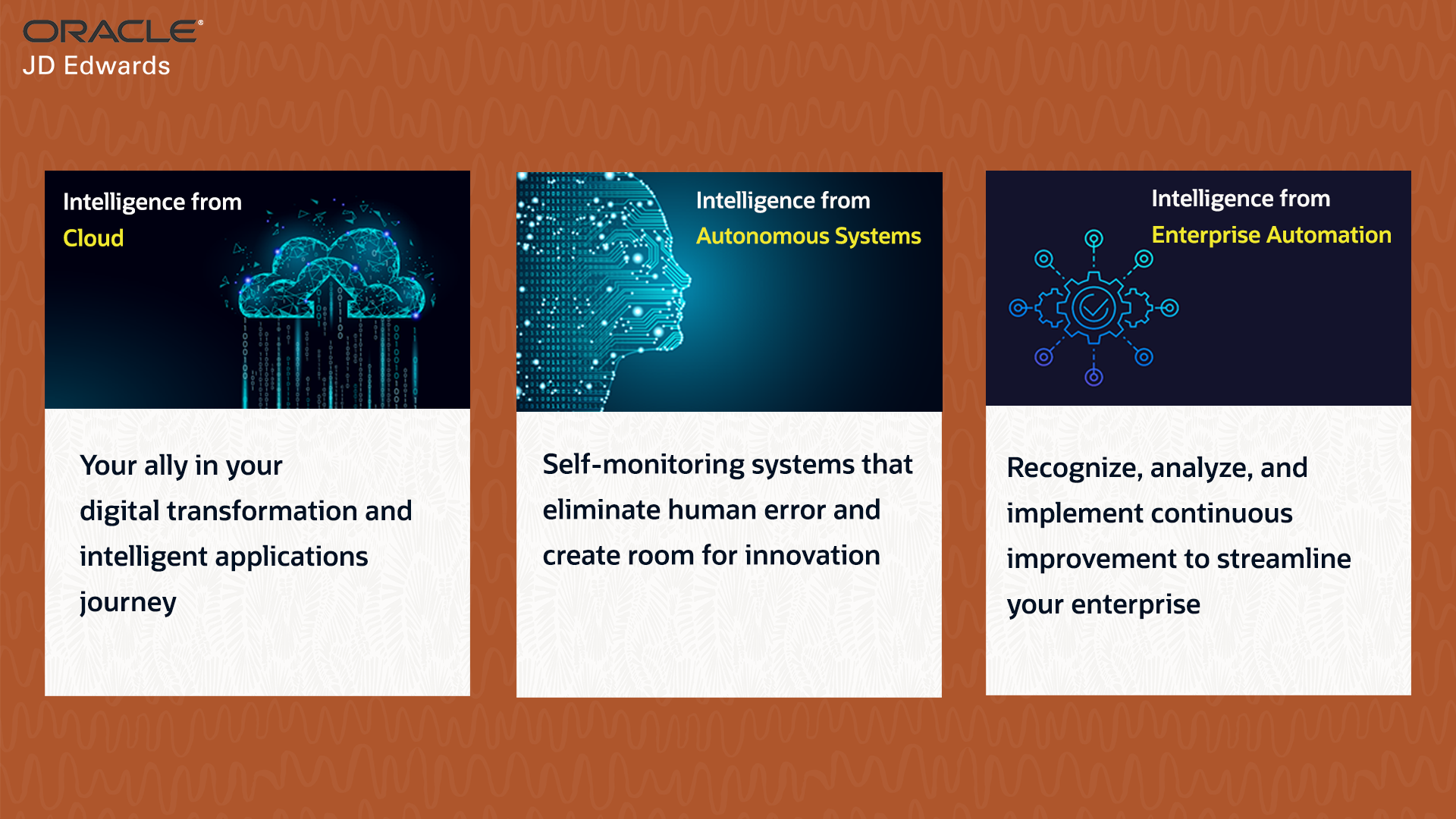 JD Edwards to Intelligence