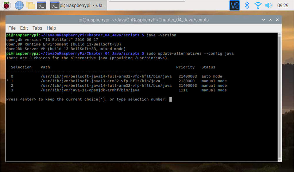 Switching between Liberica JDK versions