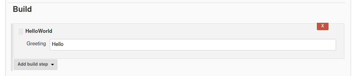 A dialog box the user sees