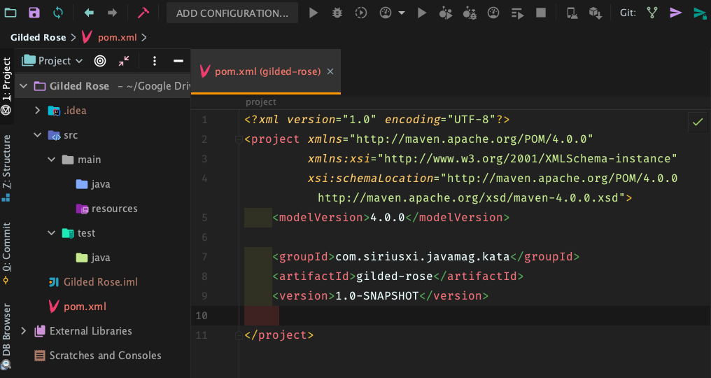 The Gilded Rose kata in IntelliJ IDEA