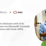 SSA Marine Mexico eliminates 100% of its legacy systems across two Manzanillo Terminals and unified operations with Oracle APEX