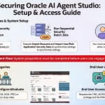 Securing Oracle Fusion AI Agent Studio: Setup & Access Guide