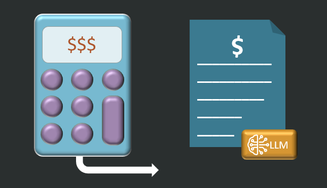 Cost tracking - calculator to report via LLM