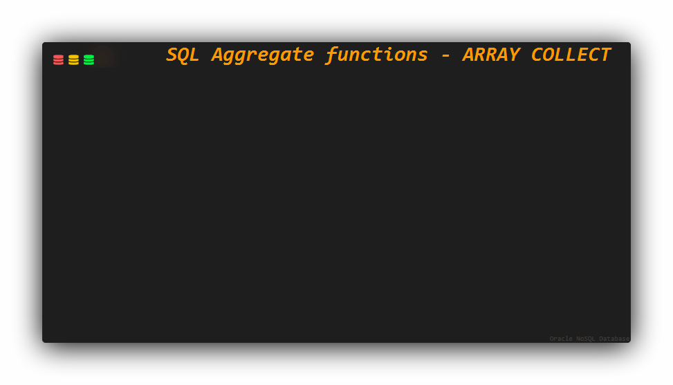 SQL Aggregate - Array Collect