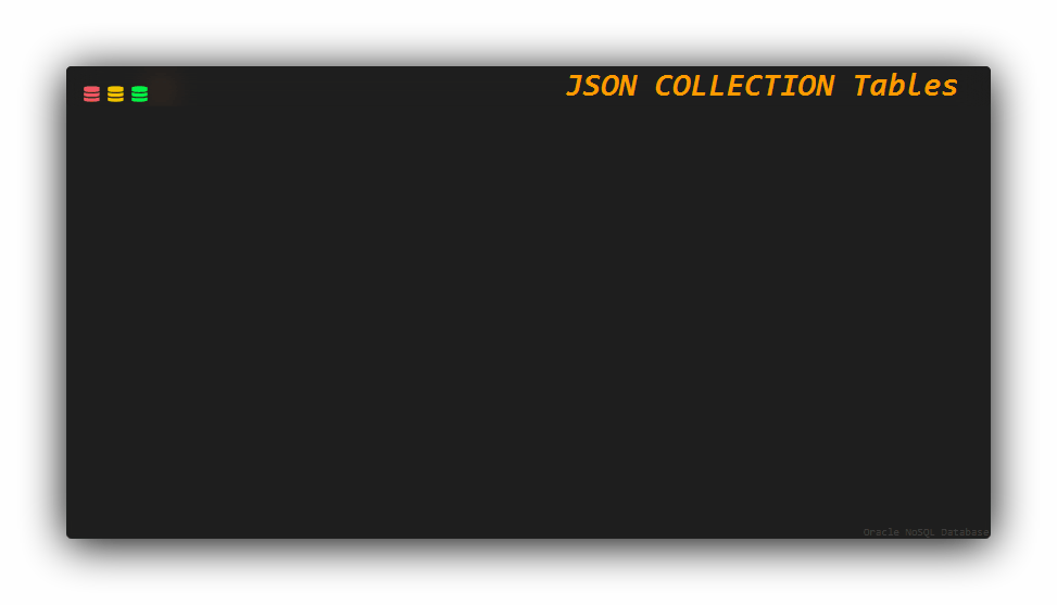 JSON Collection table