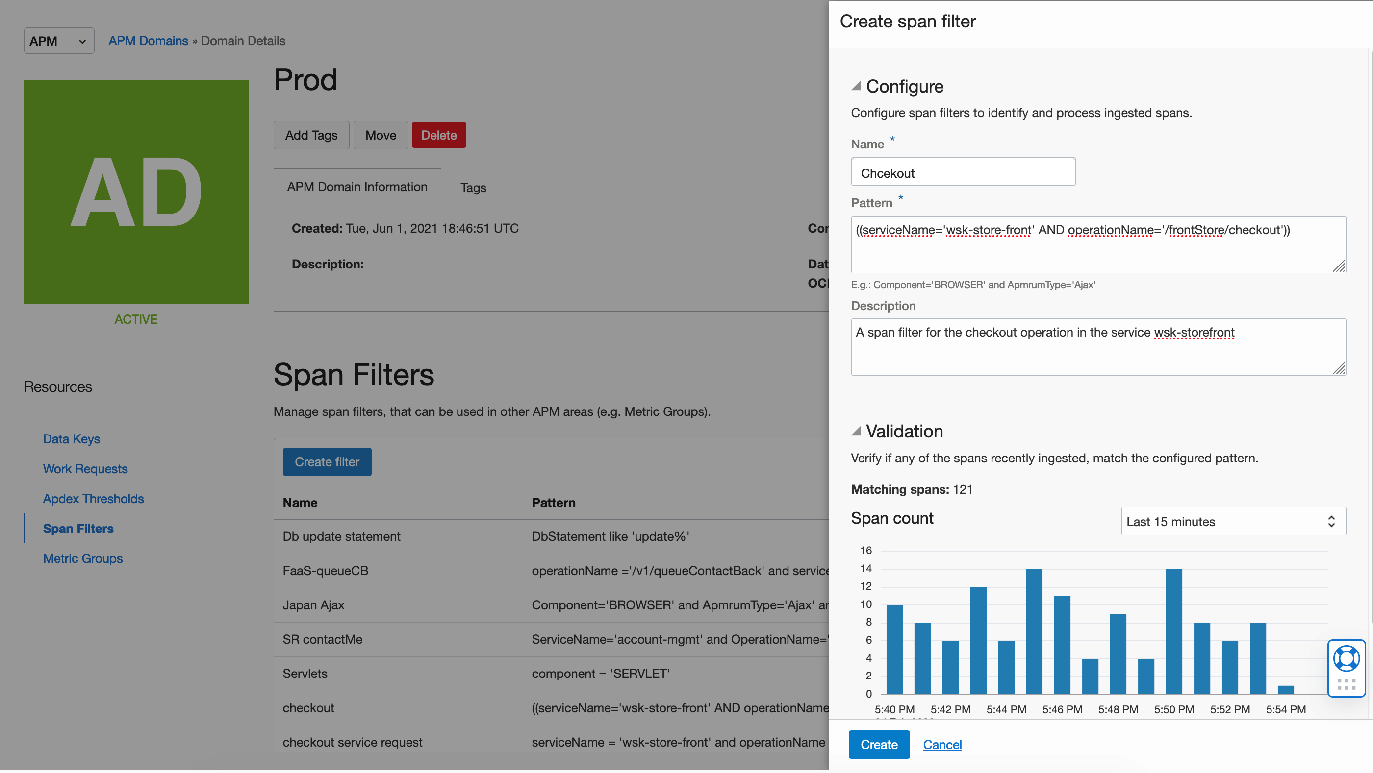 Span Filters