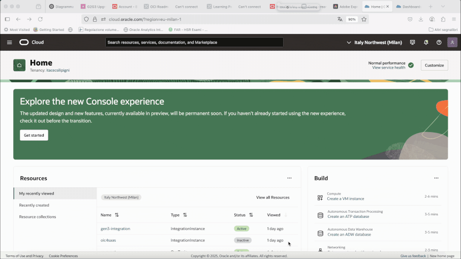 Creating a custom dashboard
