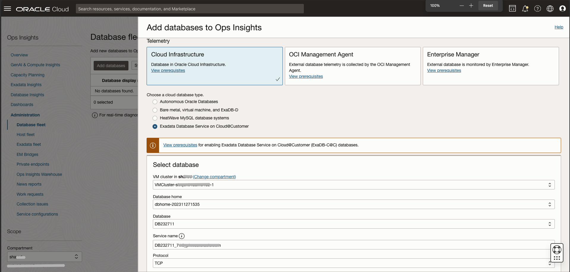 Discover ExaC@C for Ops Insights