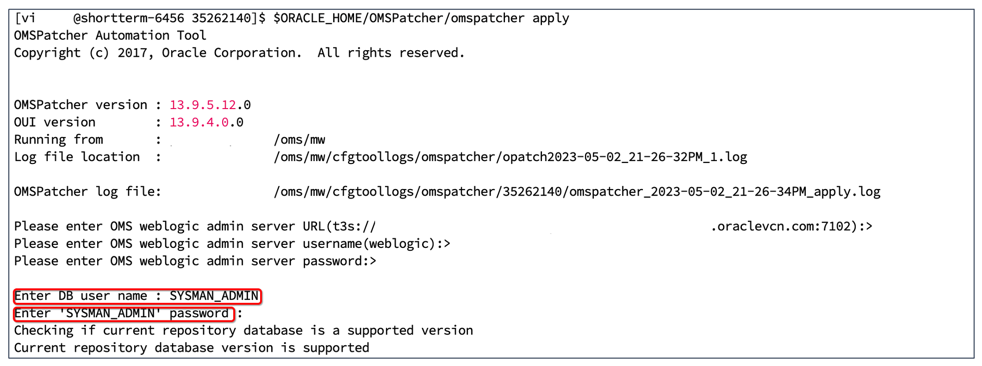 Non-SYS user