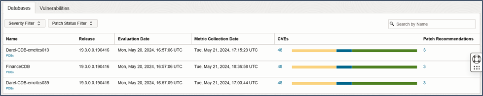 Figure 2: Precise patch recommendations to remediate vulnerabilities